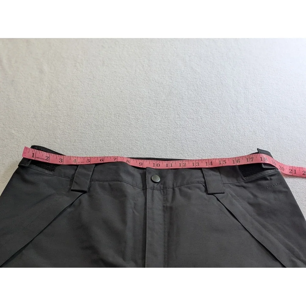 The North Face Men Large Black HyVent Ski Snowboard Pants Insulated Waterproof